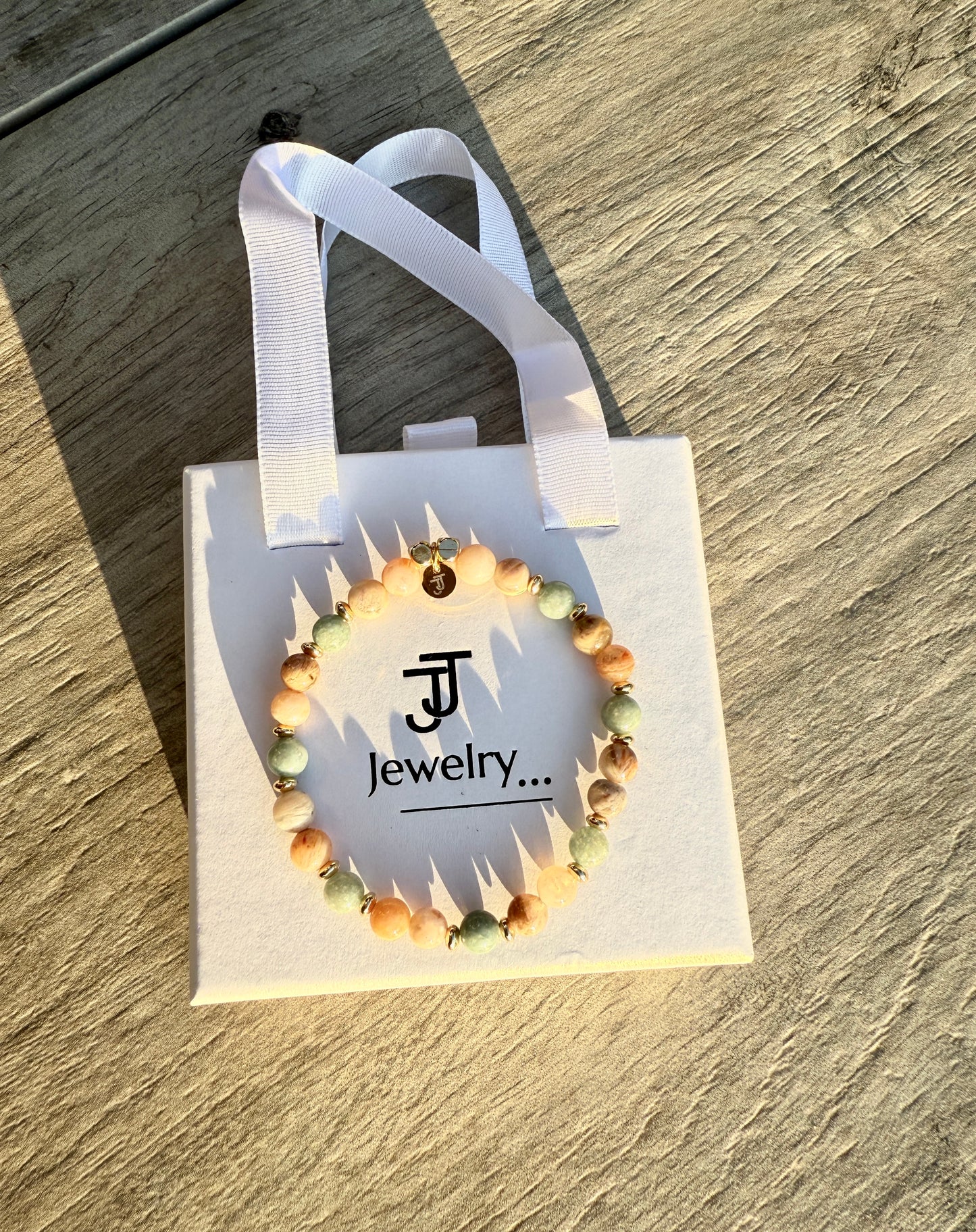 Achat-Bambus-Armband – Wachstum