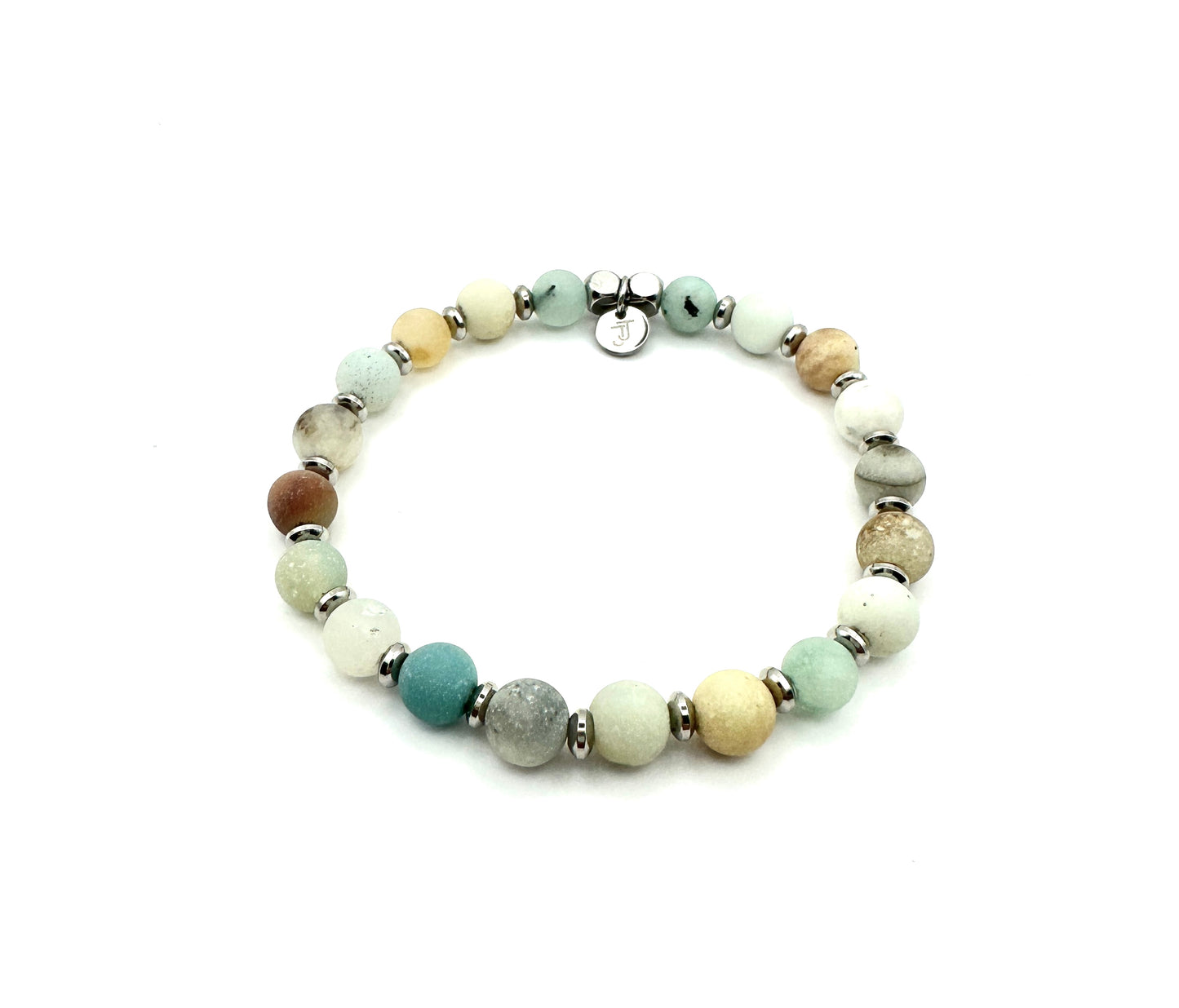 Matte Amazonite Bracelet - Mental Clarity