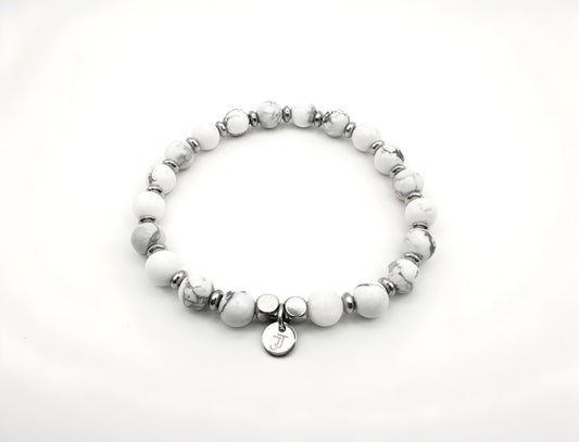 Bracelet Howlite - Harmonie