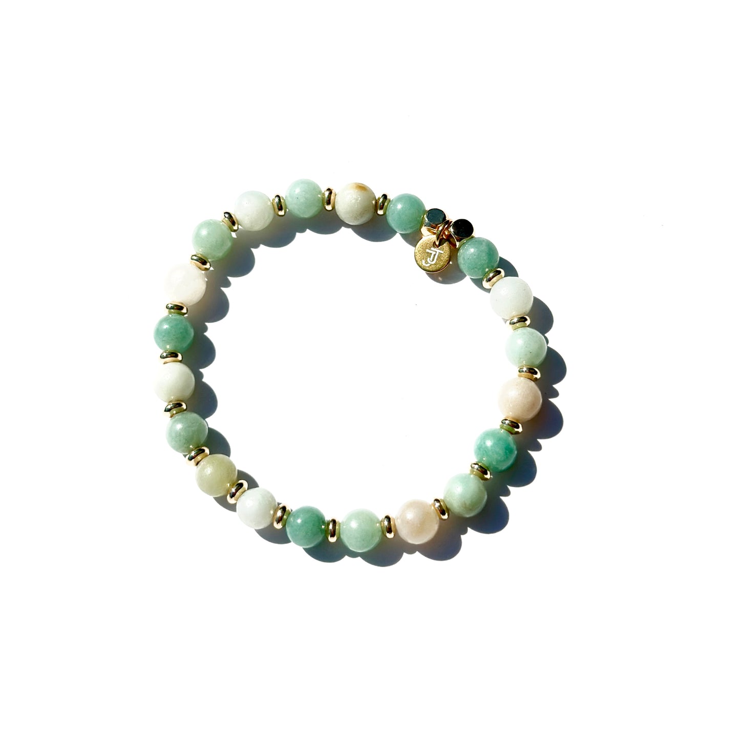 Bracelet Amazonite Polie -  Clarté mentale