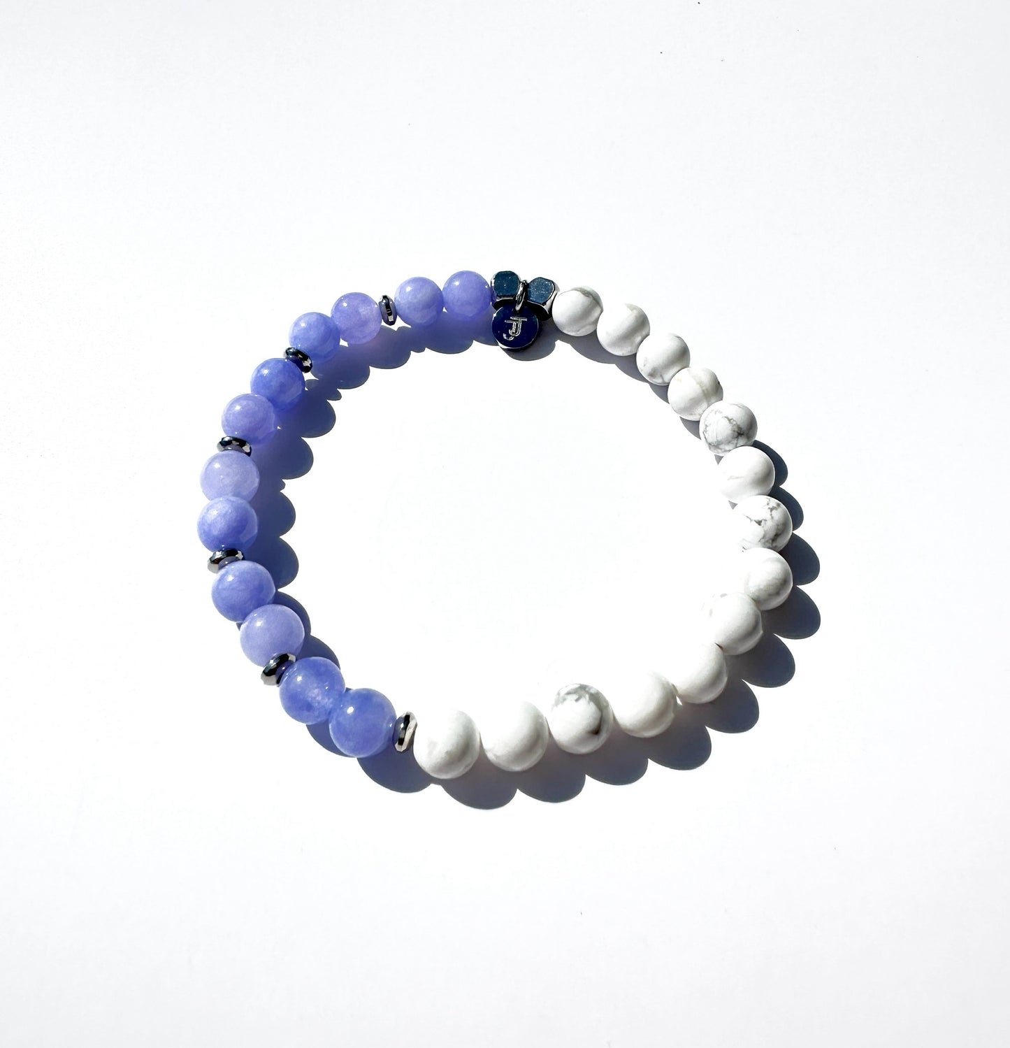 DUO - Quartz Violet & Howlite